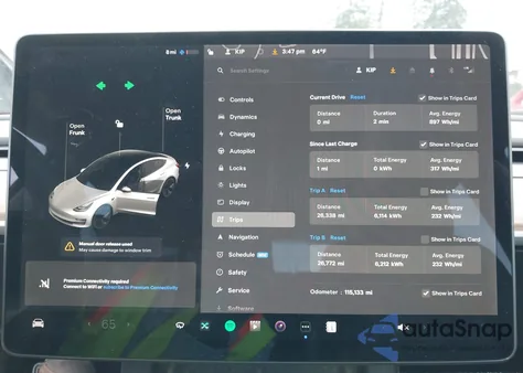 2021 Tesla Model 3 Standard Range Plus Rear-Wheel Drive from USA, damaged, VIN 5YJ3E1EA5MF867407